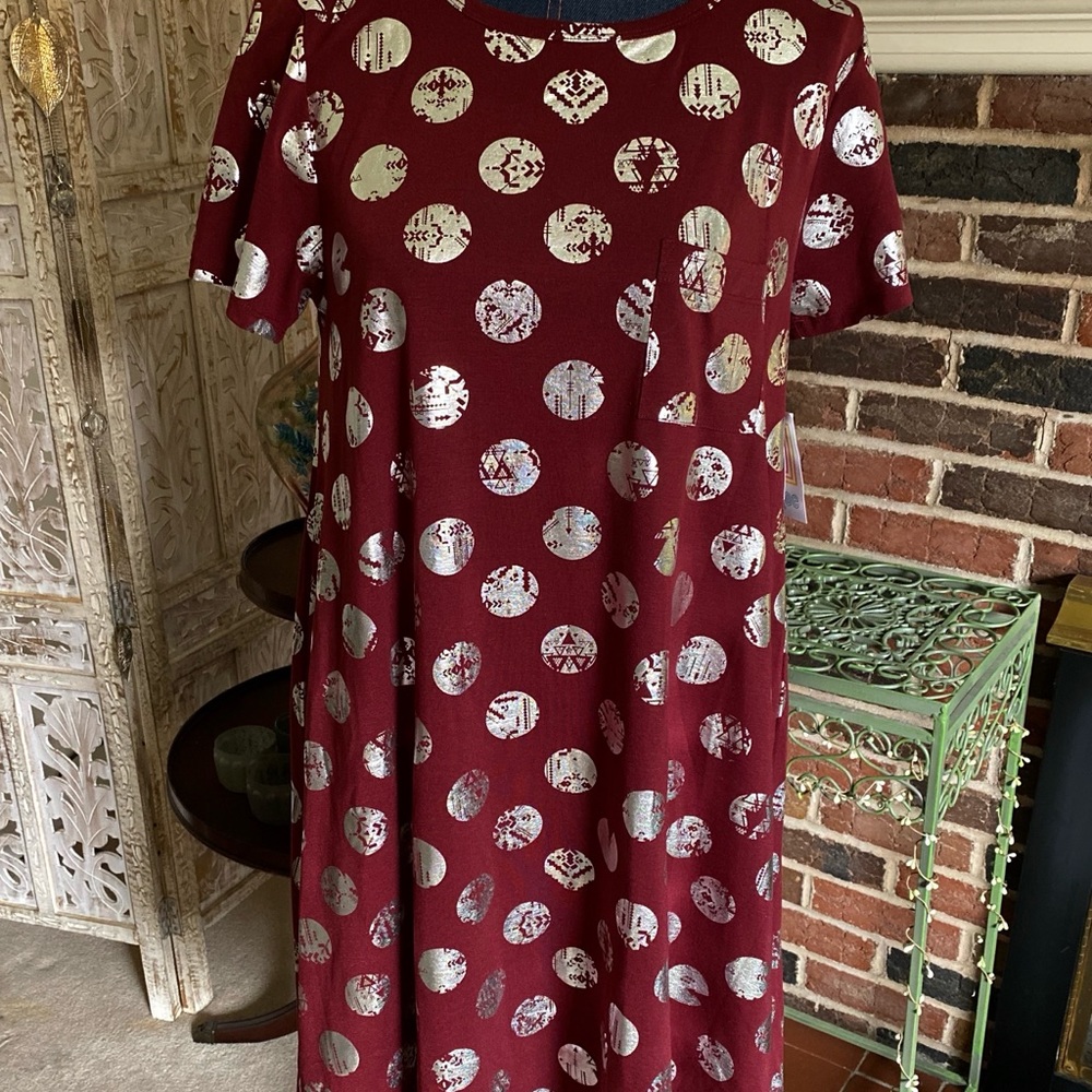 LuLaRoe Vintage Elegant Carly NWT
